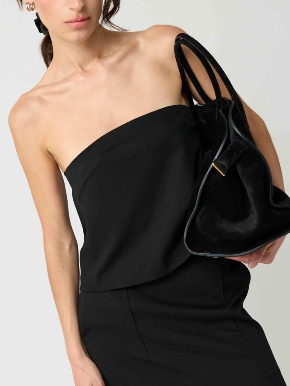 NWT Almina Concept Strapless Tencel Top (M)